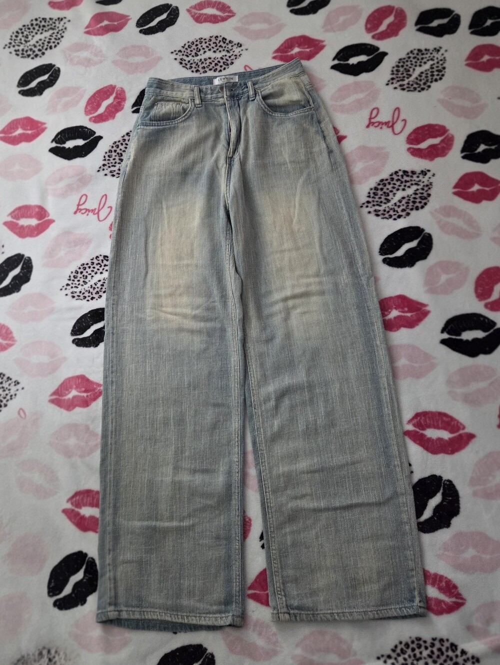 Lewkin Soft Baggy Woman's Jeans